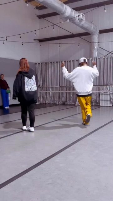 Where does the time go?!😳 
@hotmessbryton 🫶🏾
#danceteachers #hiphopclass #timeflys #dancefamily❤️